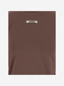 Jacquemus le t shirt grosgrain manches londaes