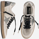 Golden Goose Ball Star Sneakers With Glitter