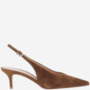 Gianvito Rossi 로비 스웨이드 가죽 슬링백