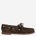 Gianvito Rossi Animal Print Loafers