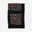 Faliero Sarti Maila Cashmere Scarf met Leopadrata -patroon