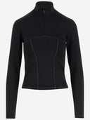 Jersey Nylon Pinko Stretch con logotipo