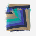 Faliero Sarti Strippy Cashmere Scarf