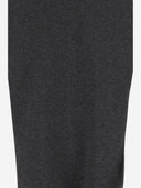 Top de cachemir Carven con bufanda de cuello