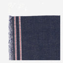 Faliero Sarti Cashmere And Silk Blend Denim Scarf
