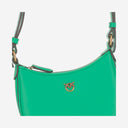 Pinko baby half luna de cuero de cuero de cuero