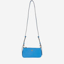 Bolso de cuero de Pinko Mini Half Moon Baguette con logotipo