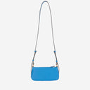 Bolso de cuero de Pinko Mini Half Moon Baguette con logotipo
