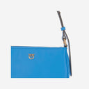 Bolso de cuero de Pinko Mini Half Moon Baguette con logotipo