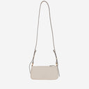 Bolso de cuero de Pinko Mini Half Moon Baguette con logotipo