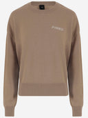 Pinko Wool And Cashmere Logo Sweater