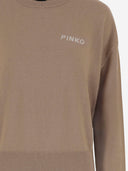 Pinko Wool And Cashmere Logo Sweater