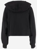 Pinko Cotton Cropped Felpa con logo