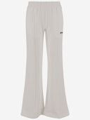 Pantalones de logotipo de algodón de Pinko