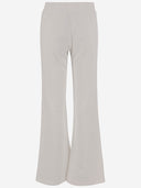Pantalones de logotipo de algodón de Pinko