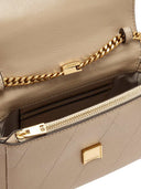 Tory Burch Charlie Mini Quilted Top Handle Bag