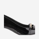 Pose Pinko Gloria 13 Pompe en cuir brillant