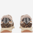 Pinko Zoe 01 Leather Sneakers With Leapadrata Pattern