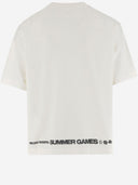 Summer Games Cotton T Shirt With Logo