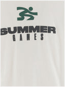 Summer Games Cotton T Shirt With Logo