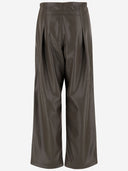 Pantalon en nylon foncé