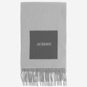 Jacquemus wollen sjaal met logo