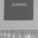 Jacquemus wollen sjaal met logo