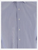 Gherardi Cotton Shirt With Striped Pattern