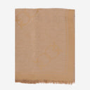 Pinko Viscose Blend Scarf With Love Birds Pattern