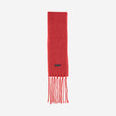 Patou Wool Blend Long Fringe Scarf