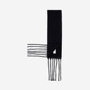 Patou Wool Blend Long Fringe Scarf
