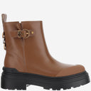 Pinko Mia 21 Leather Ankle Boots