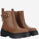 Pinko Mia 21 Leather Ankle Boots