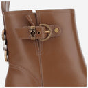 Pinko Mia 21 Leather Ankle Boots