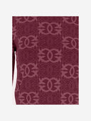 Pinko Love Birds Knitwear In Viscose Blend
