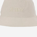 Autry Velvet Bucket Hat With Logo