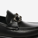 Salvatore Ferragamo błyszczące skórzane mokasyny