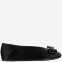 Salvatore Ferragamo in cuoio Ballerina Flats