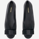 Salvatore Ferragamo in cuoio Ballerina Flats