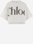 Maglietta per colture oversize chloè