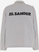 Giacca di cotone Jil Sander con logo