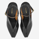 Salvatore Ferragamo Peep Toe Wedge Sandals