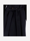 Carven Wolle und Kaschmir Wickelmantel