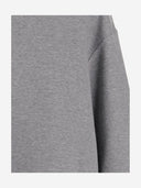 Carven Cotton Blend Felpa con polsini contrastanti