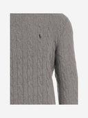 Polo Ralph Lauren Wool And Cashmere Cable Knit Sweater