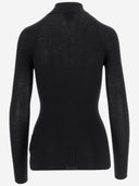 Sa Su Phi Cashmere And Silk Rib Knit Sweater