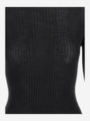 Sa Su Phi Cashmere And Silk Rib Knit Sweater