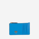 Pinko Leather Love Birds Card Holder