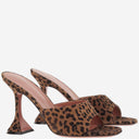 Amina Muaddi Lupita Leather Sandals