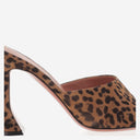 Amina Muaddi Lupita Leather Sandals